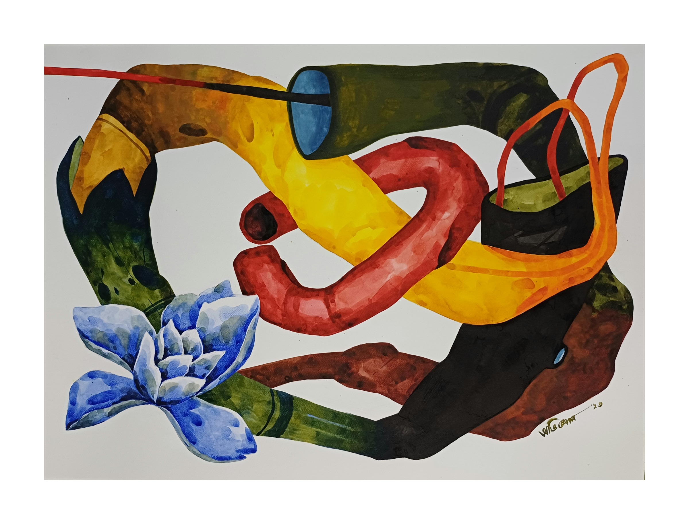 Distorted Spring - 2 by Avigyan Roy