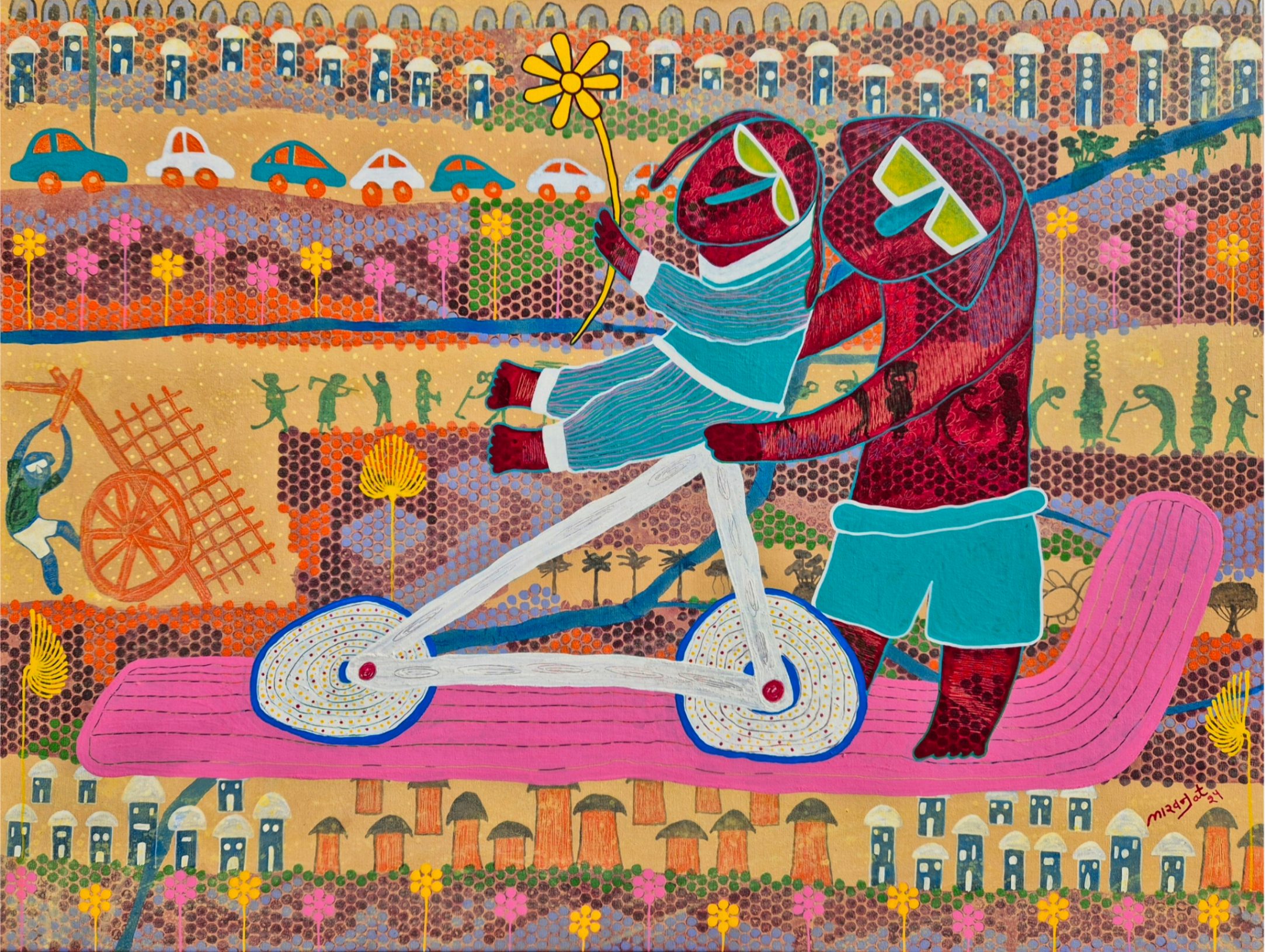 couple by Lakhan Singh Jat