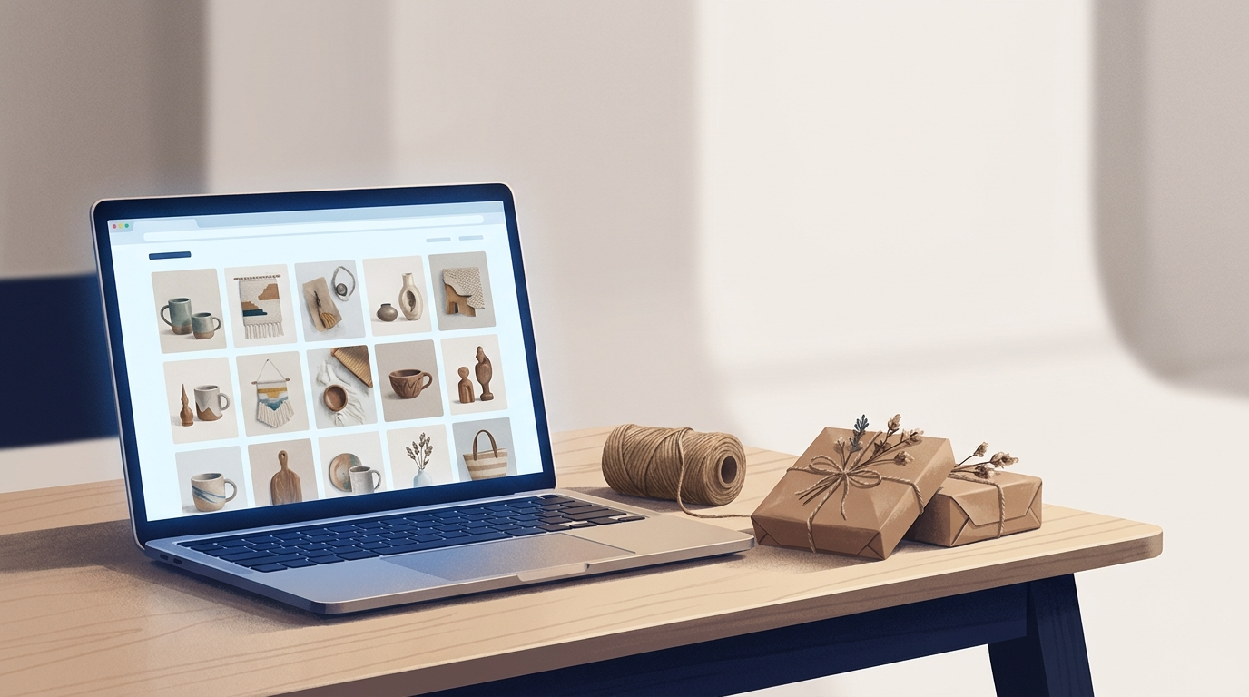 Etsy'de el yapımı ürünleri yurt dışına satış mağazası