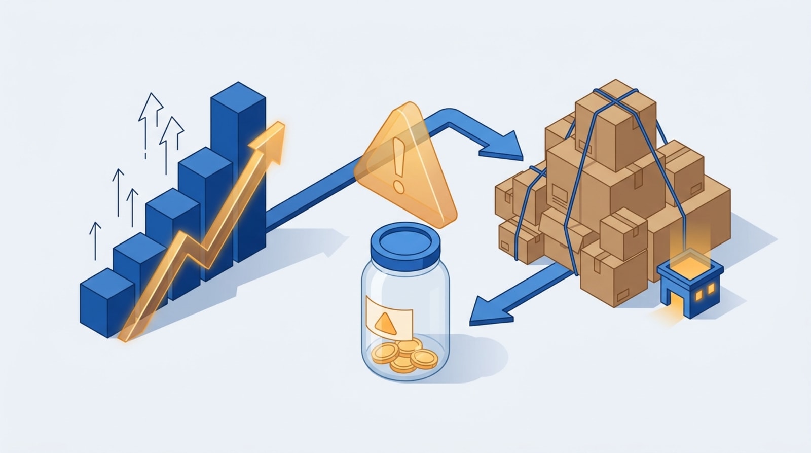 Büyüyen satışa rağmen nakit sıkışması (overtrading)