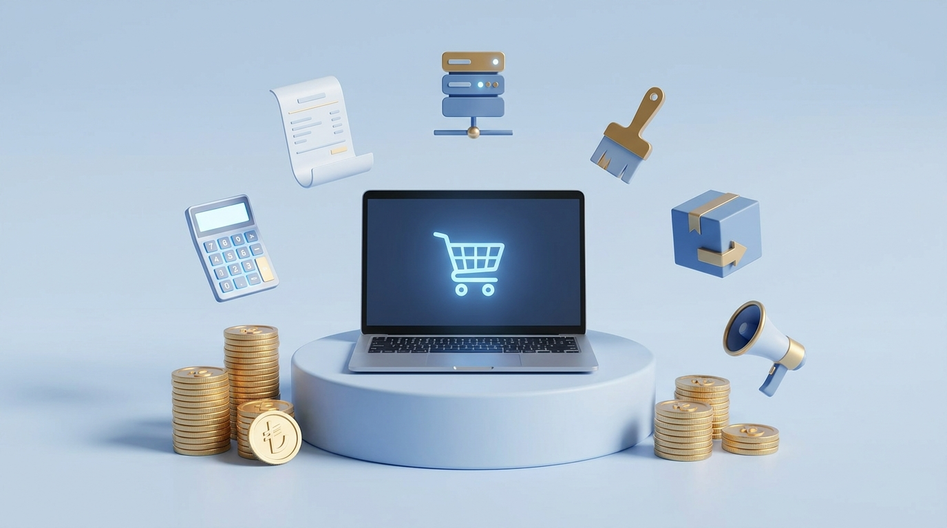 E-Ticaret Sitesi Açmak Kaç Para? 2026 Gerçek Maliyet Rehberi (Altyapı, Tasarım, Reklam, Operasyon)