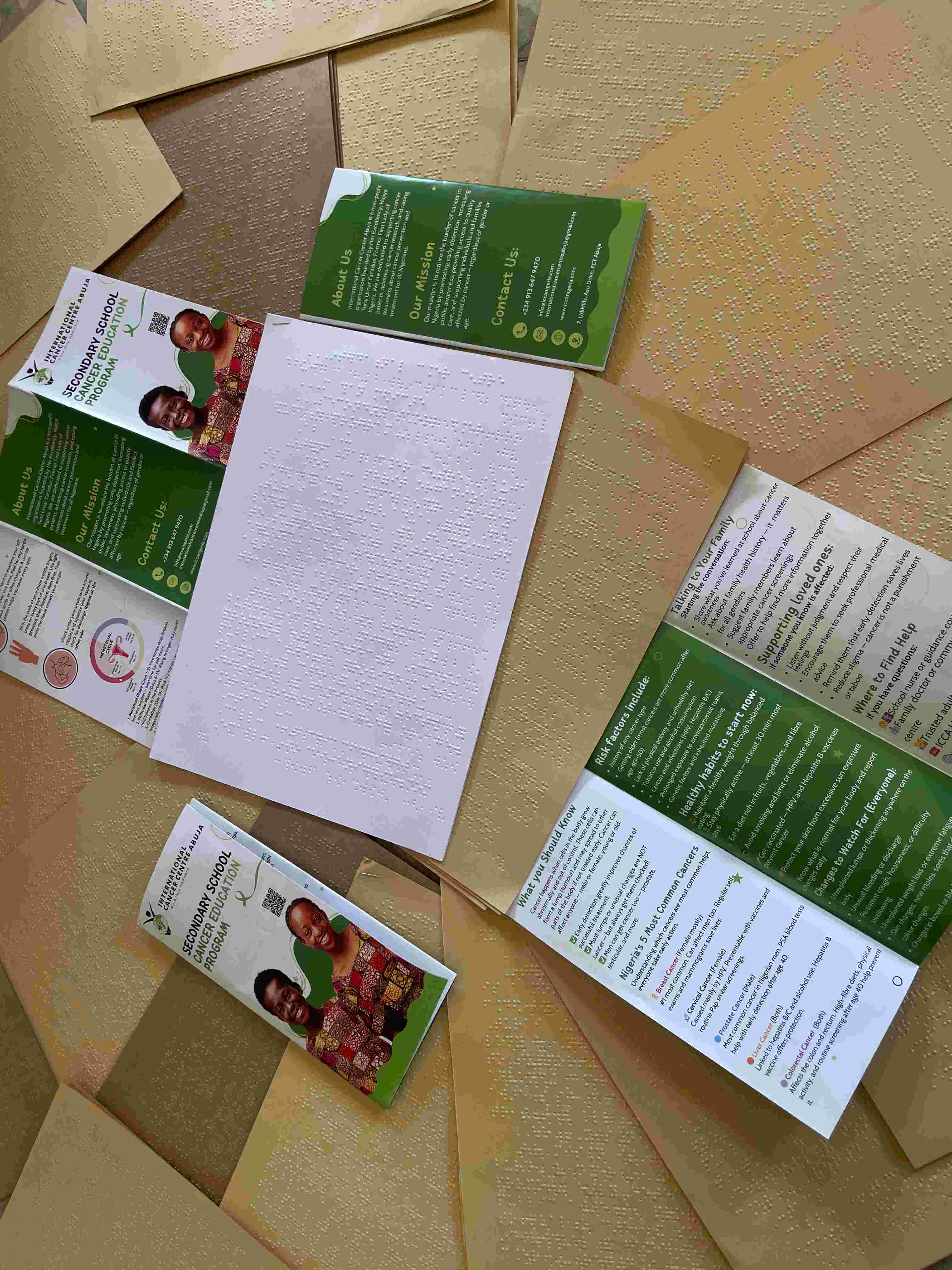 FCT School of the Blind Outreach