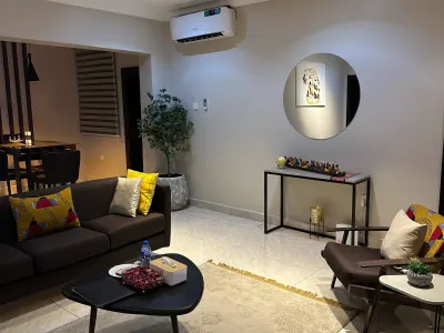 Kebbi Luxury Suite at Aurora Smart Residence Abuja - elegant bathroom with modern fixtures