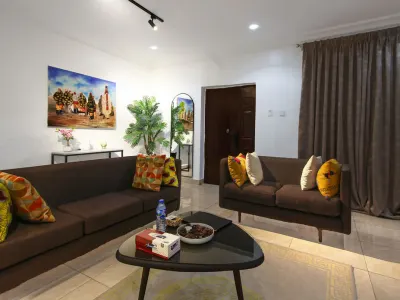 Anambra Luxury Suite - 1 Bedroom apartment at Aurora Smart Residence in Abuja city center with 1 bedroom, accommodating 2 guests