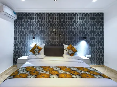 Osun Luxury Suite at Aurora Smart Residence Abuja - elegant bathroom with modern fixtures