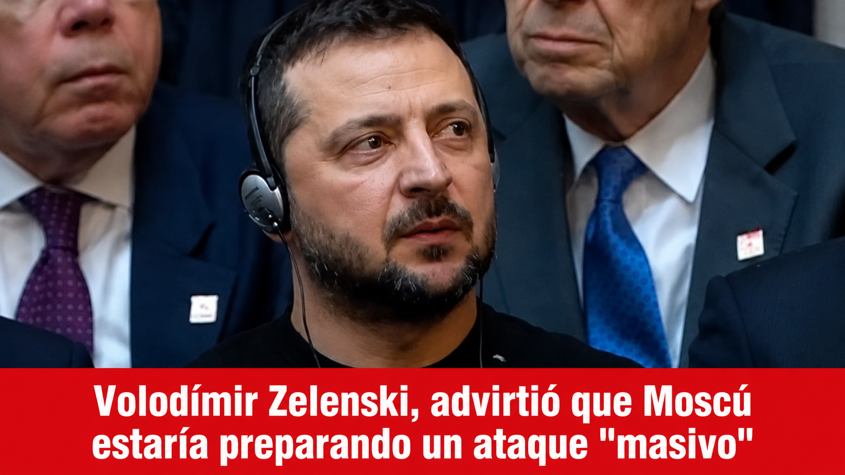 Alerta en Kiev: Zelenski asegura que Rusia prepara un bombardeo "masivo y devastador" contra la capital