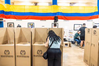 Colombia elige presidente: tres candidatos pujan por suceder a Petro en una jornada clave