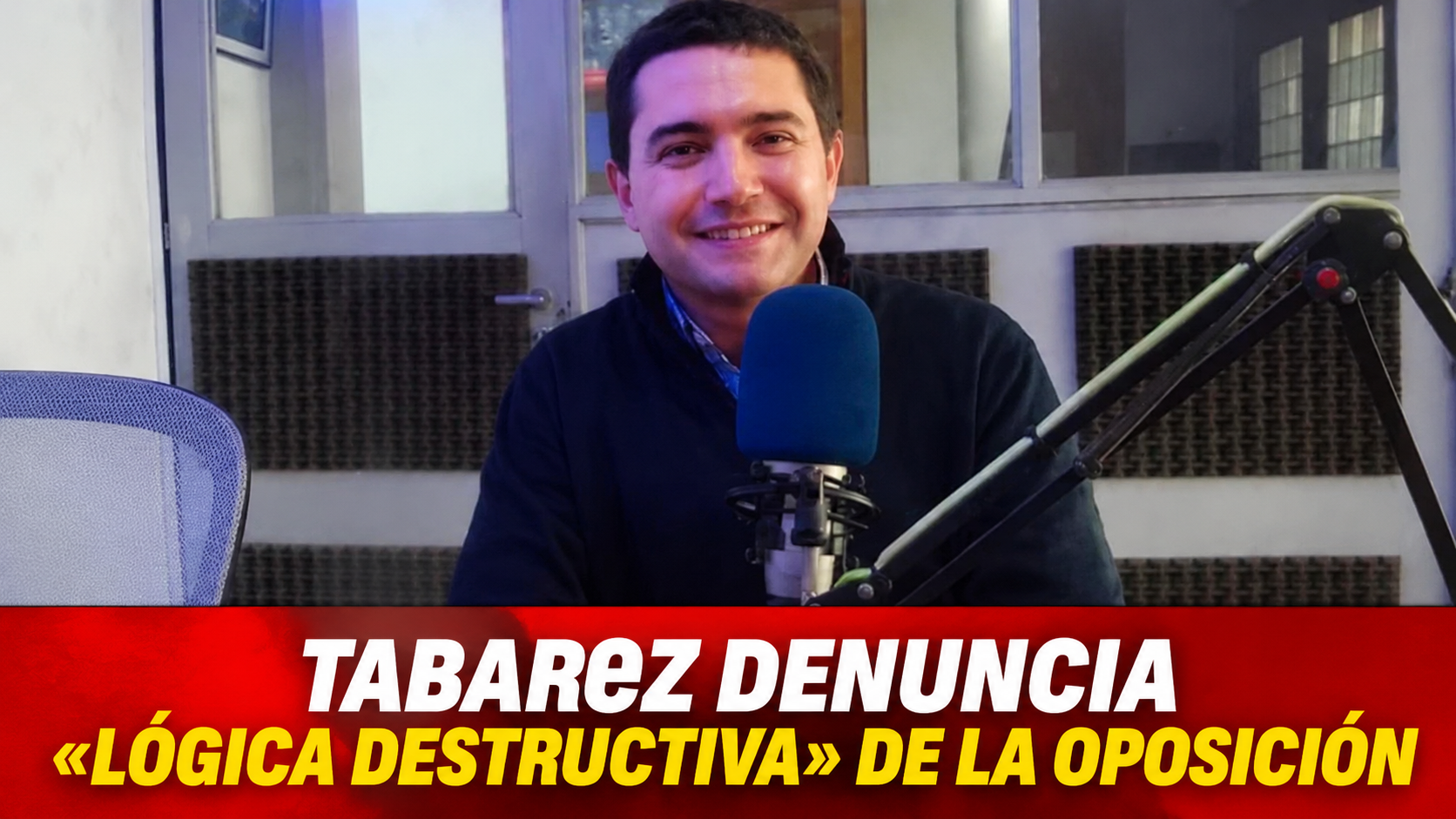 Tabarez denuncia "lógica destructiva" de la oposición y pone el foco en el ahogo financiero al Municipio