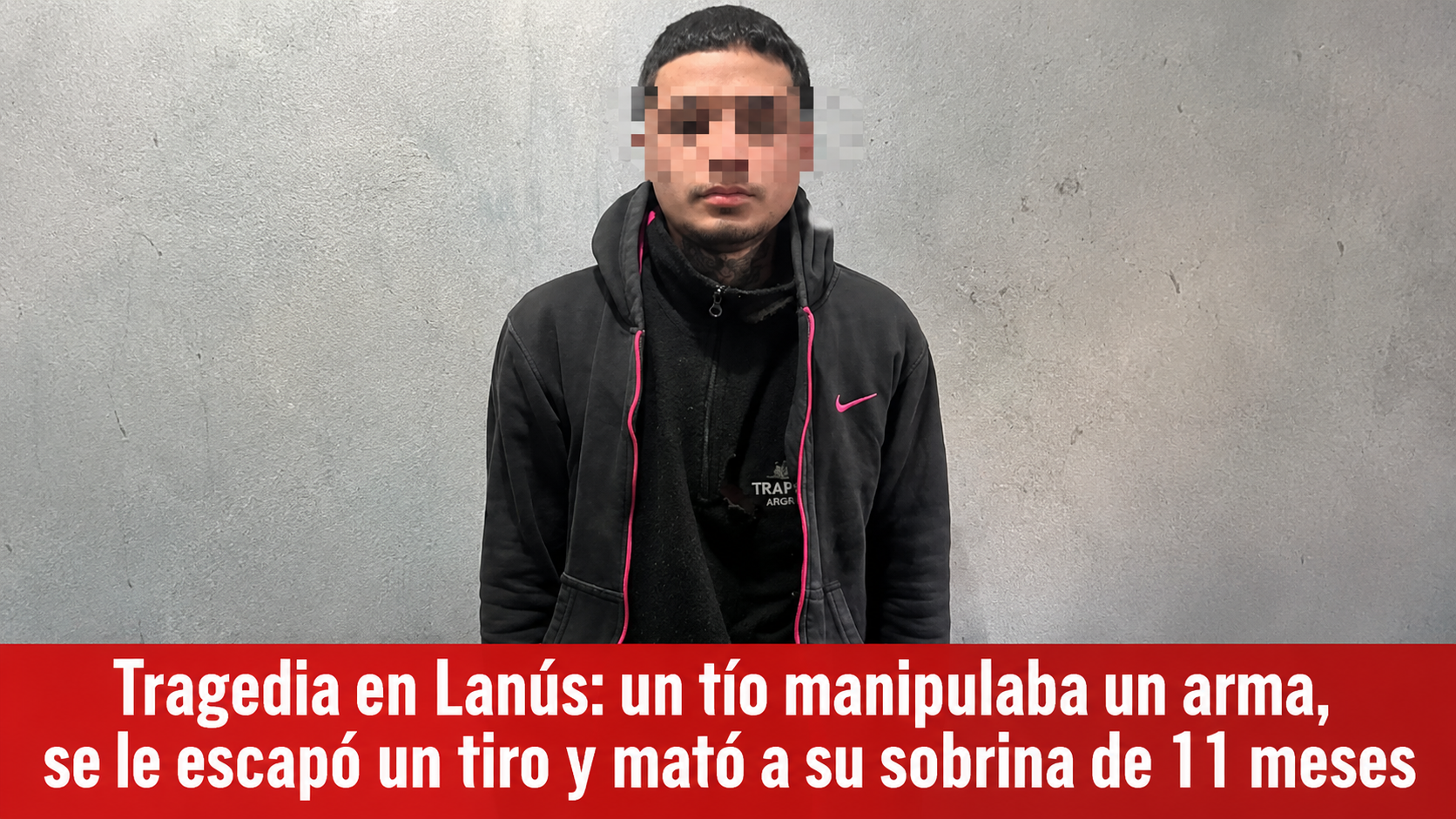 Dolor y misterio en Lanús: el tío jugaba con un arma, mató a su sobrina de 11 meses y dejó grave a su mamá