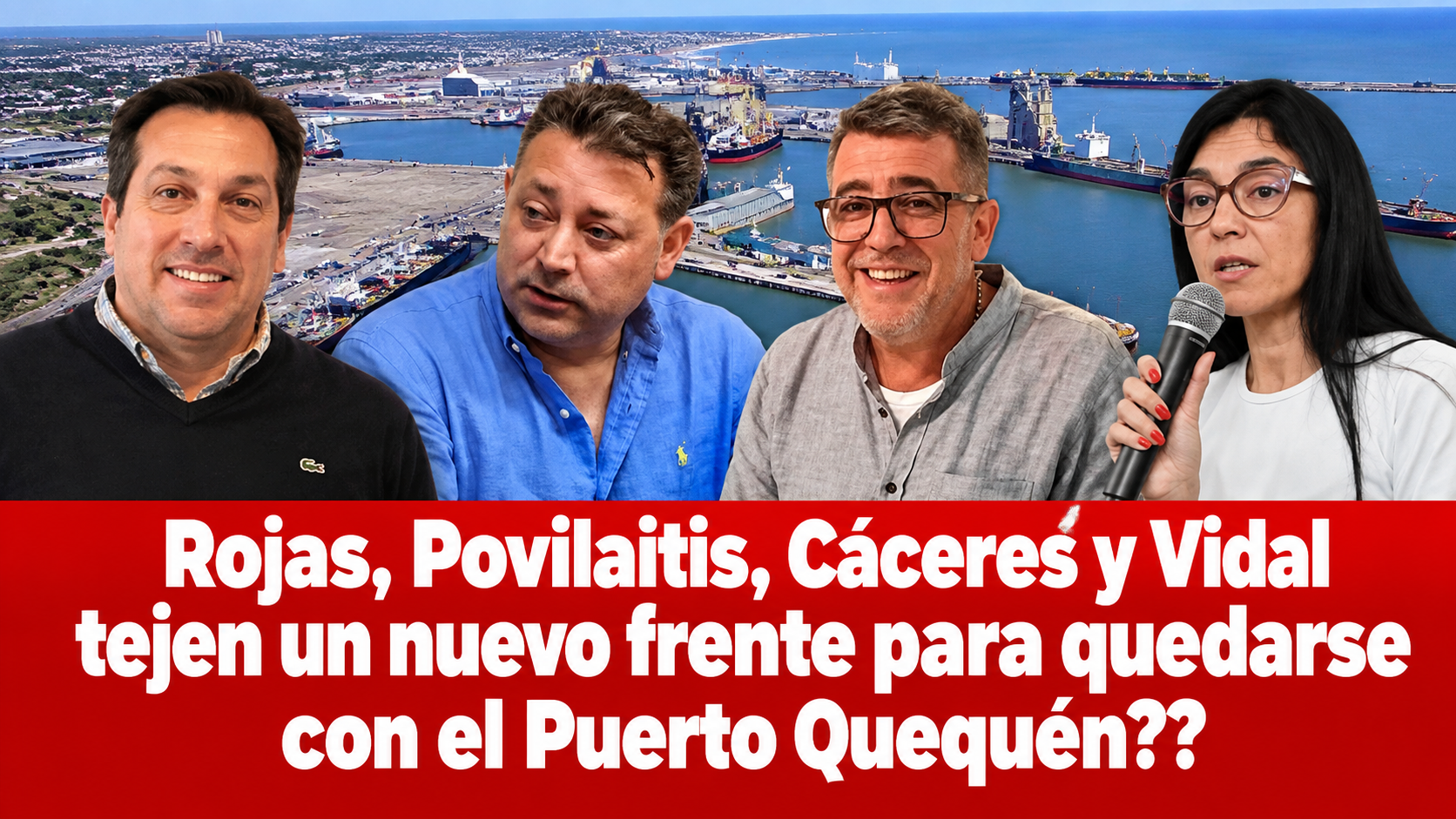 Alianza política en Necochea que apunta al Puerto Quequén y a la Intendencia?