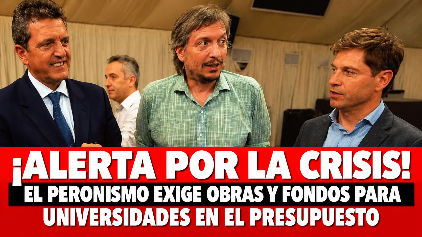 PASO, presupuesto y unificación del campo popular: las definiciones de la cumbre peronista en Buenos Aires