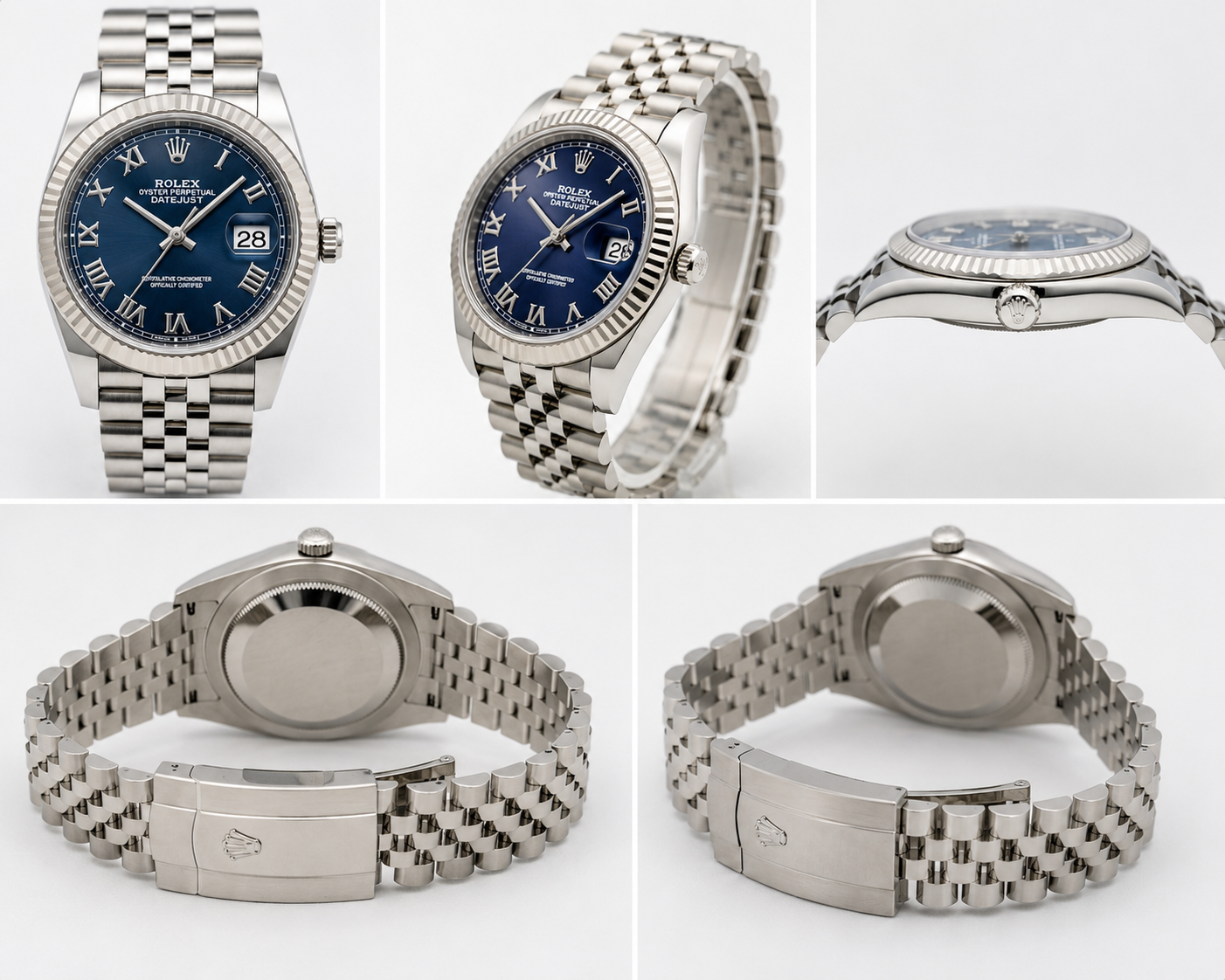 Rolex Datejust Blue Dial excellent condition