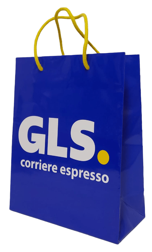 Esempio di buste per bottiglie e gioielleria