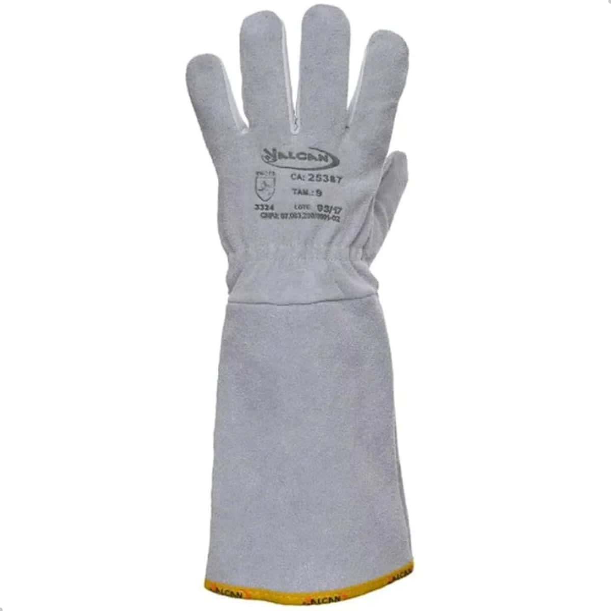 Luva De Vaqueta Longa - Valcan S-9