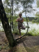 Kinderyogadocent Jana Verghote