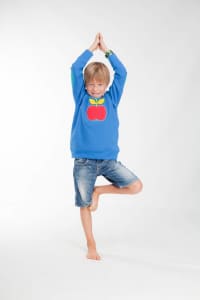 Kinderyoga oefening- Boomhouding