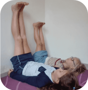 Kinderyoga houding De schoorsteen