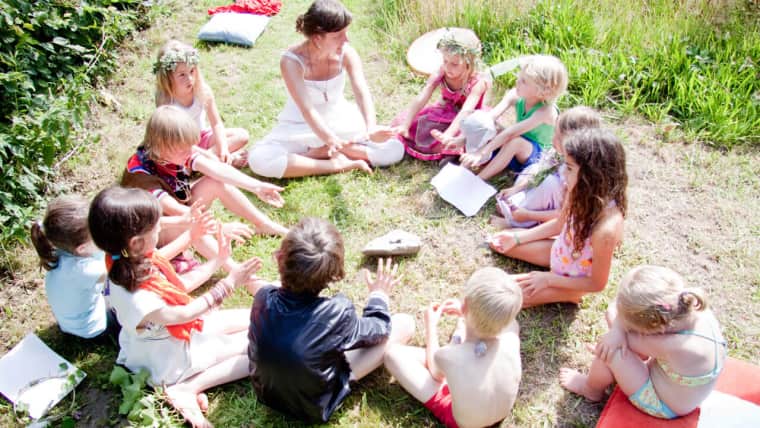 Kinderyoga spelletje