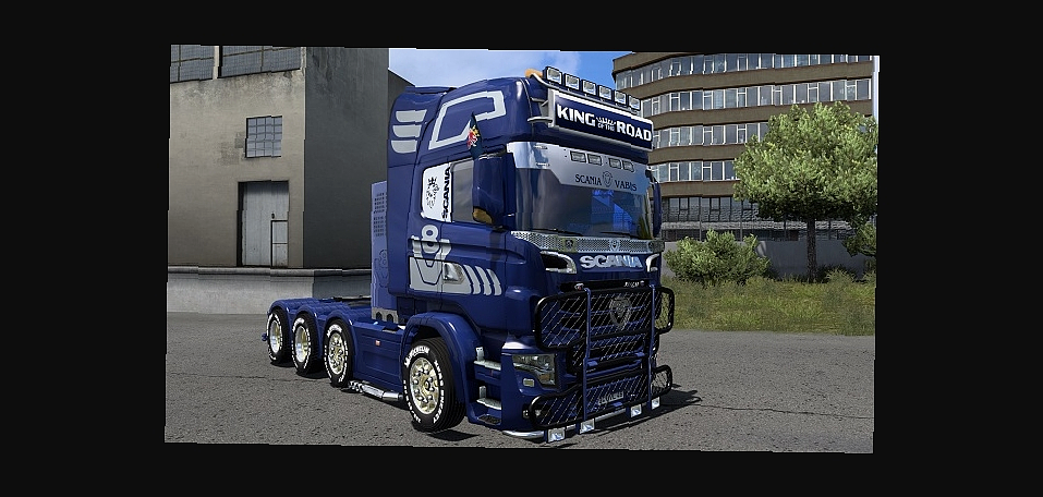 МОД Scania Illegal V8 2025 Edition v10.4 ДЛЯ EURO TRUCK SIMULATOR 2