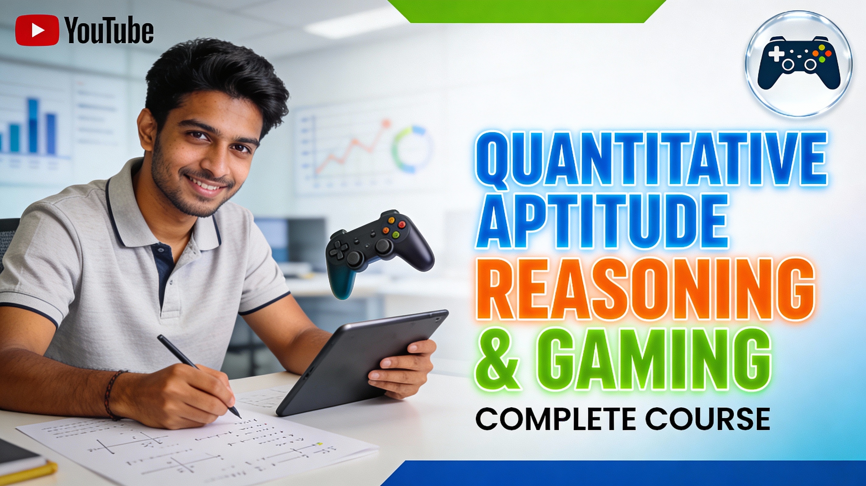 Quantitative Aptitude, Reasoning & Gaming Course