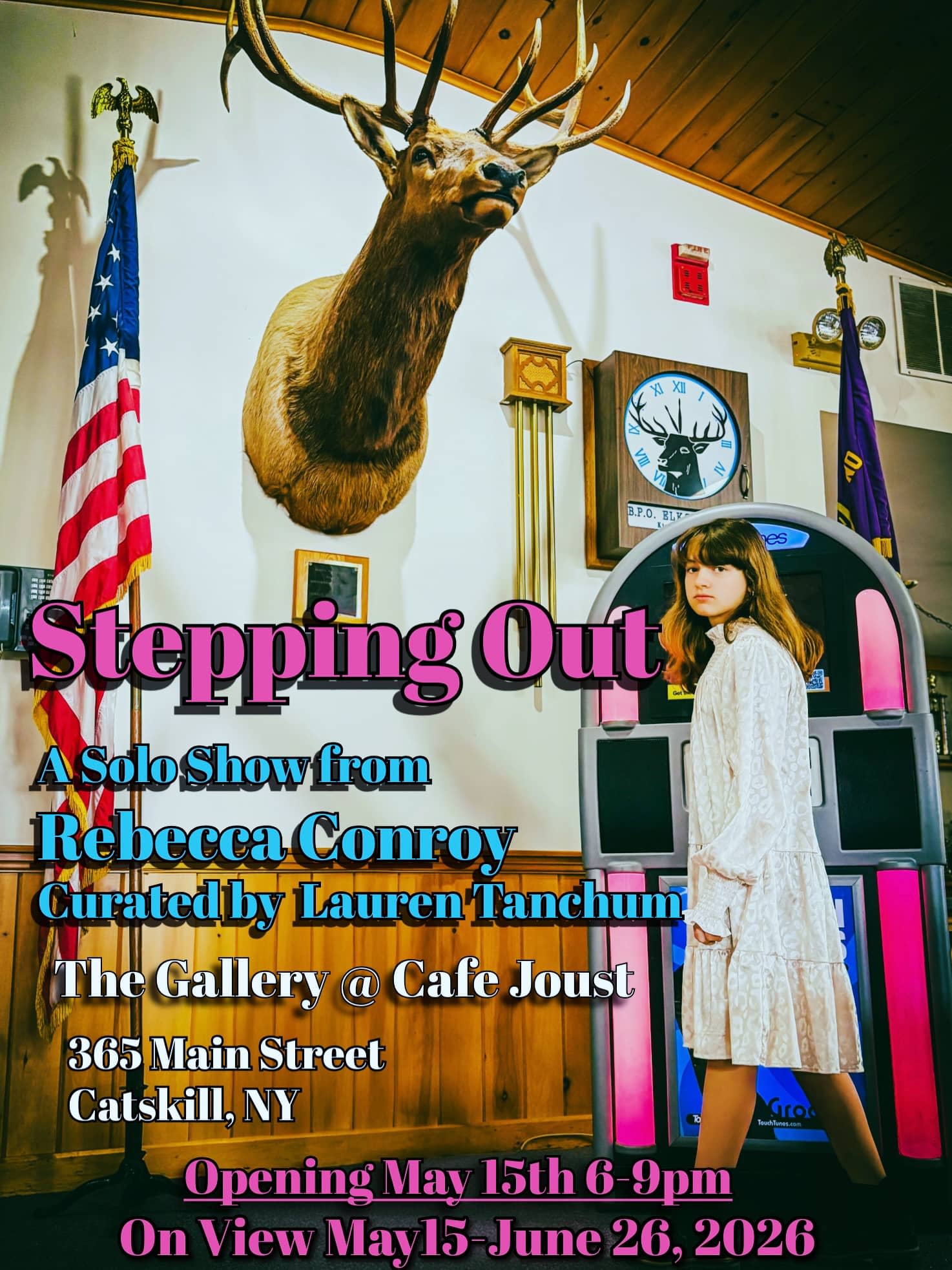 “Stepping Out,” a solo show from artist Rebecca Conroy
