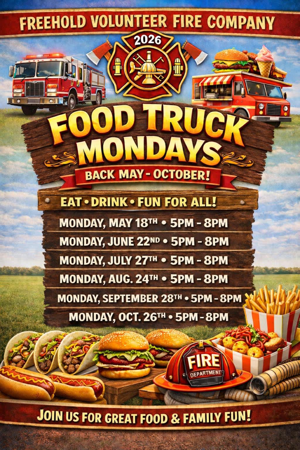 Freehold Food Truck Monday