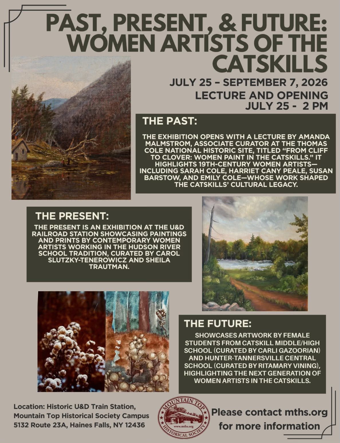 Women Artists of the Northern Catskills: Past, Present, and Future
