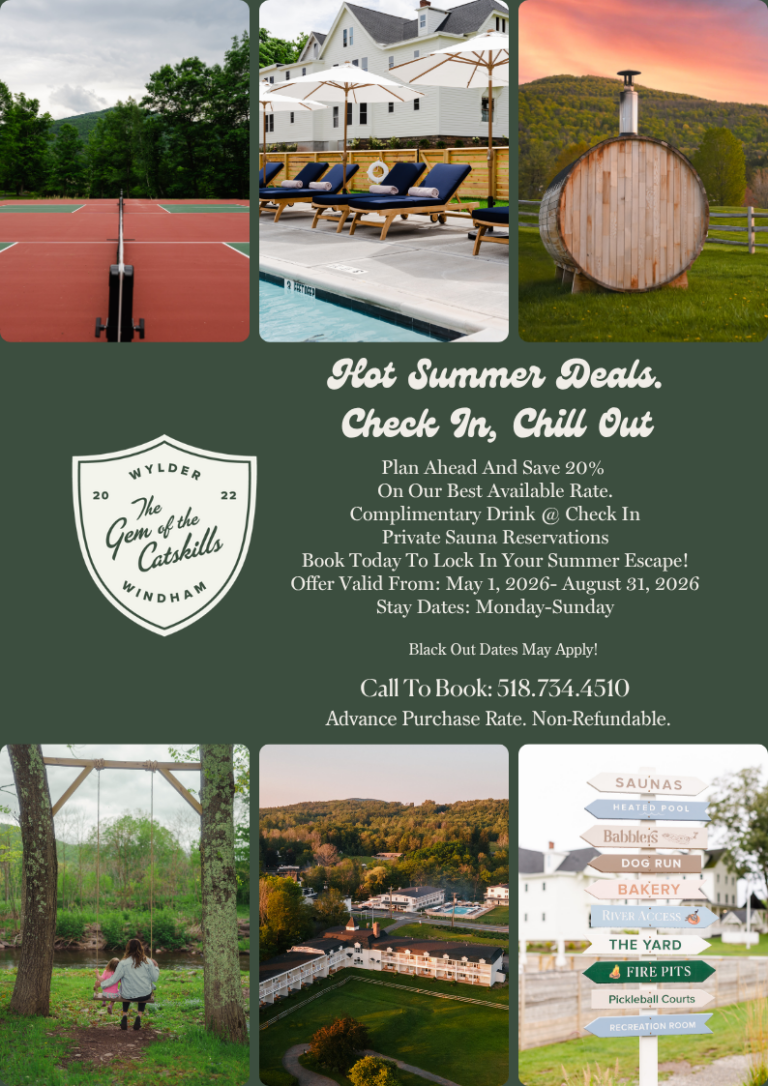 Hot Summer Deals: Check In, Chill Out at Wylder Windham