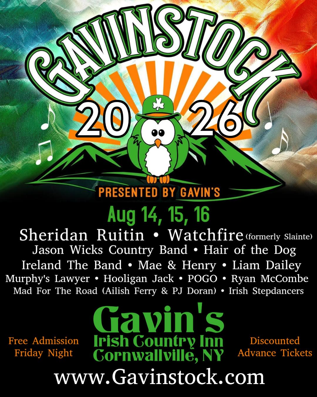 Gavinstock Irish Festival