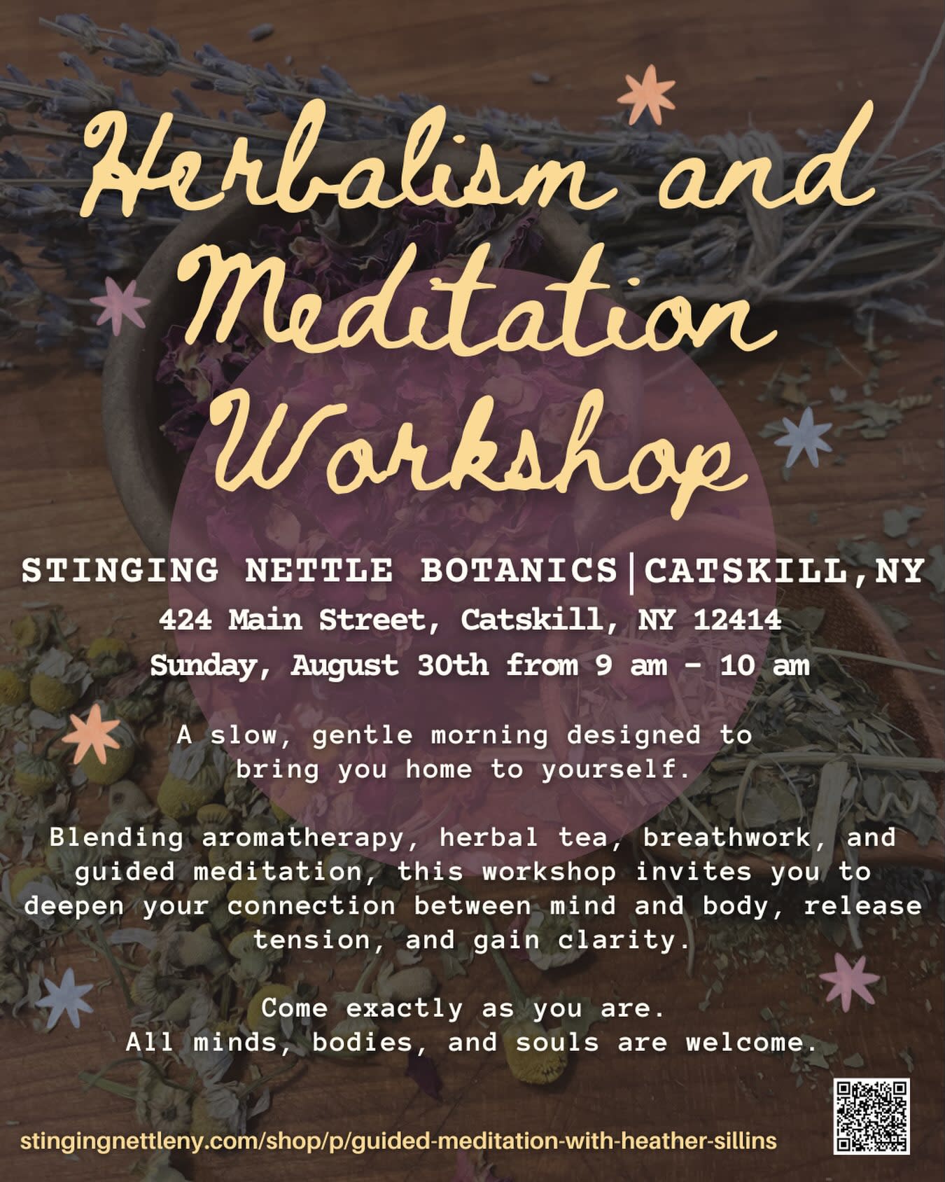 Guided Meditation with Heather Sillins — image 1