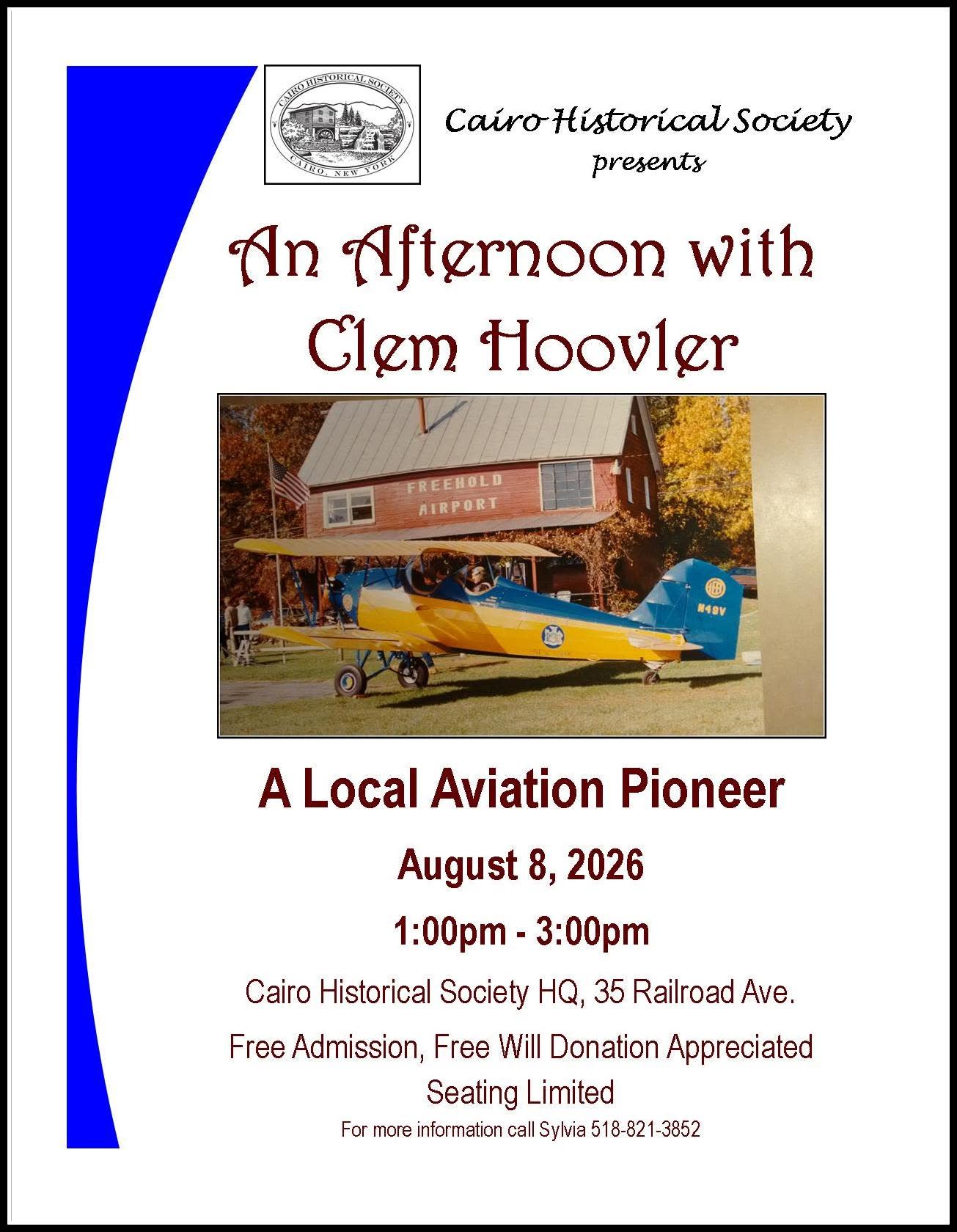 An Afternoon with Clem Hoovler, a Local Aviation Pioneer