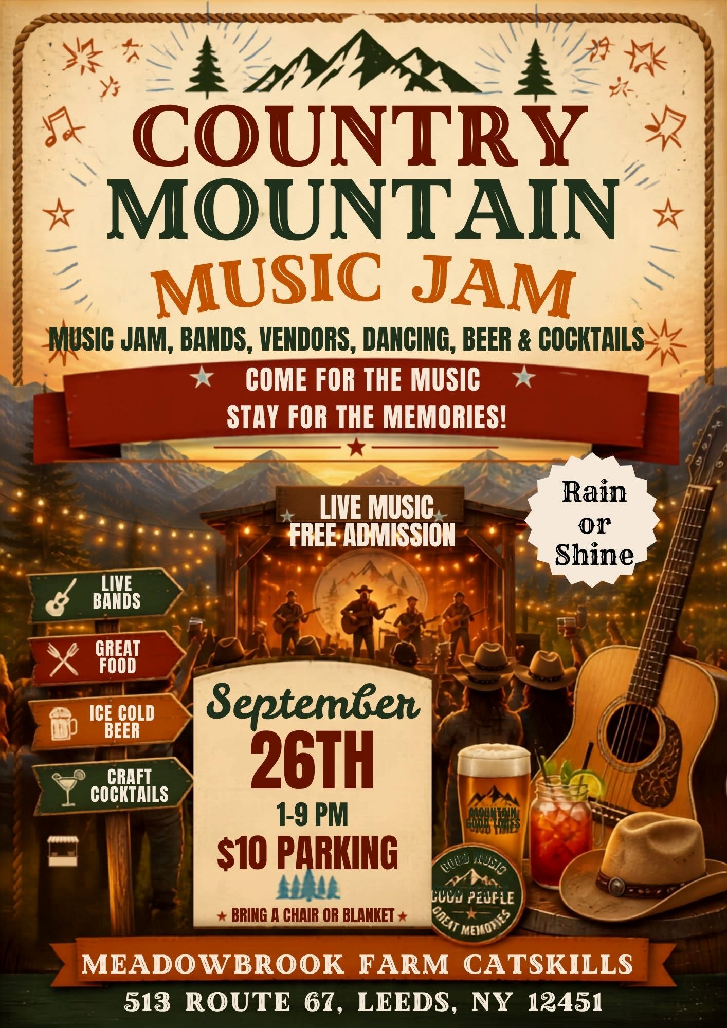 Meadowbrook Farm Country Mountain Music Jam — image 1