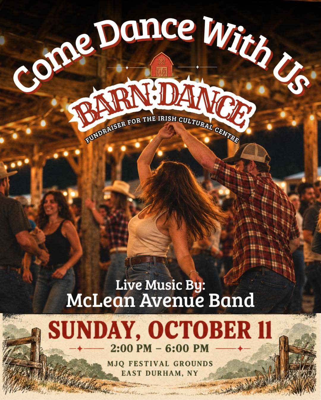 Barn Dance Fundraiser for the Irish Cultural Centre