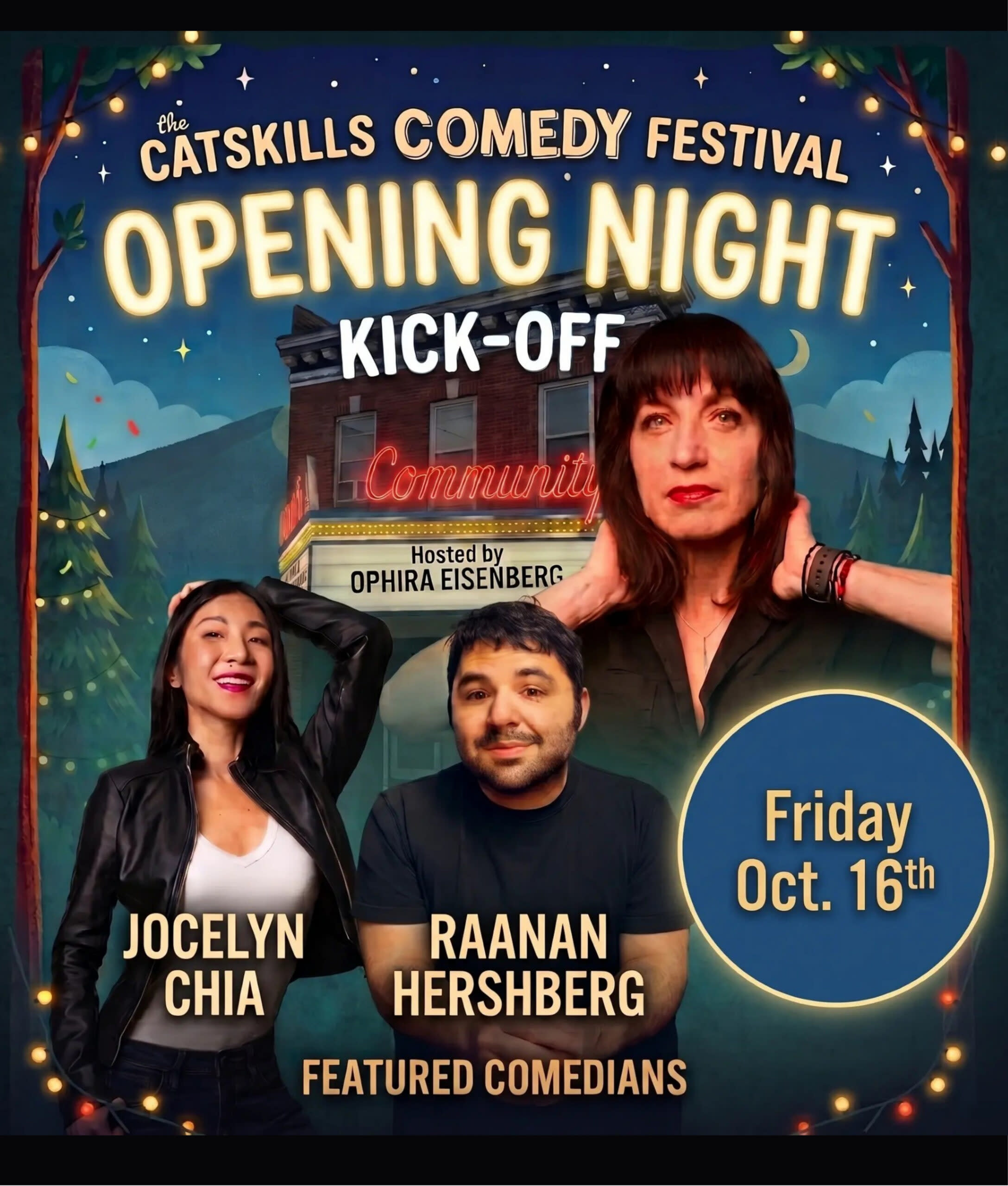 Catskills Comedy Festival – Opening Night Show
