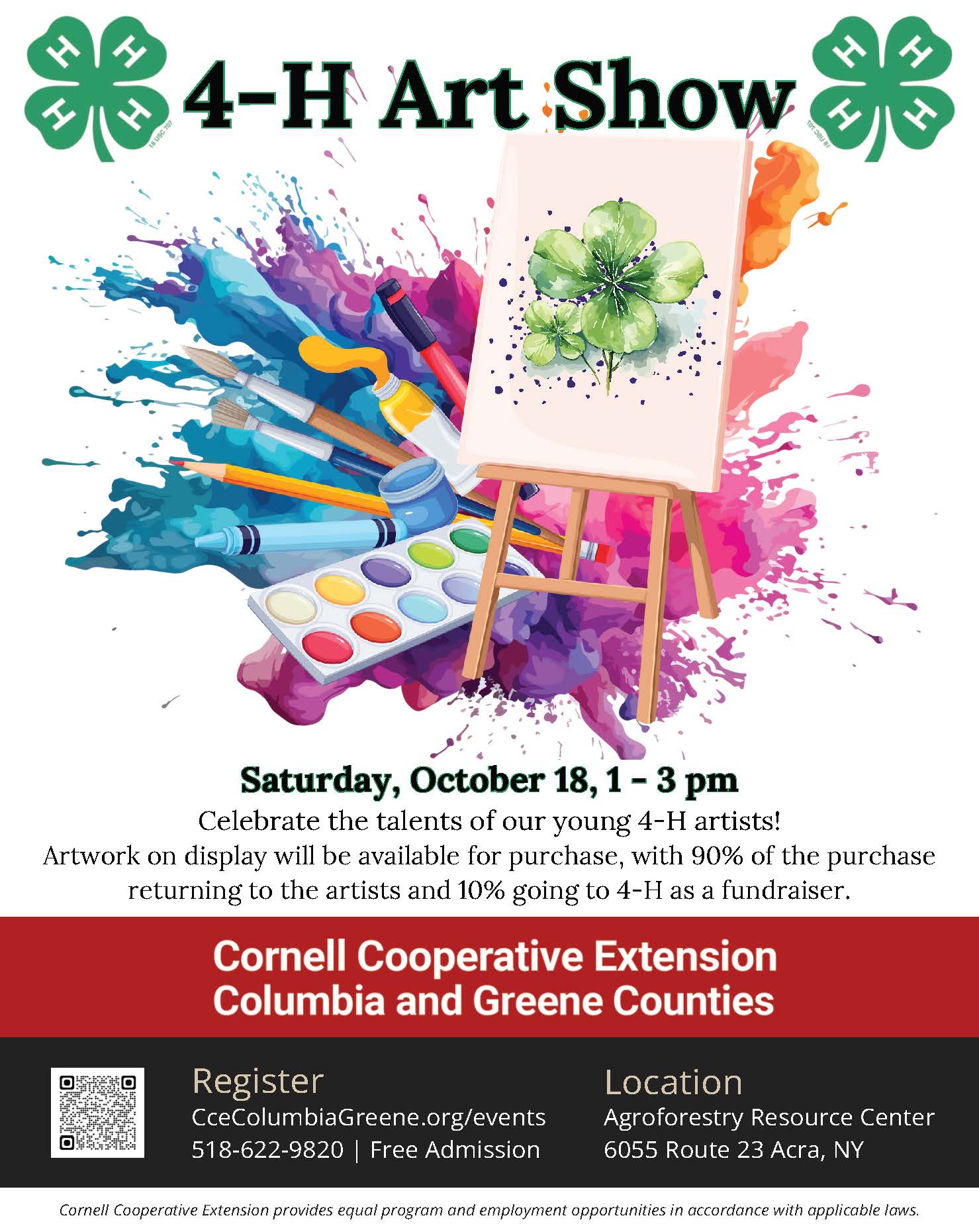 4-H Art Show Opening