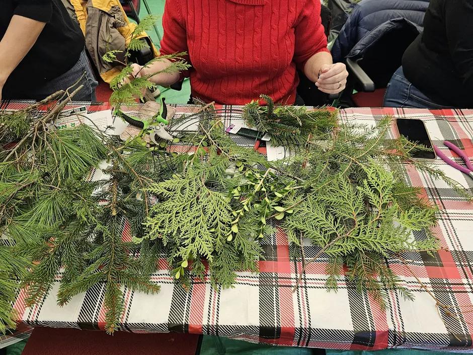 Holiday Wreath Workshop with the Master Gardener Volunteers