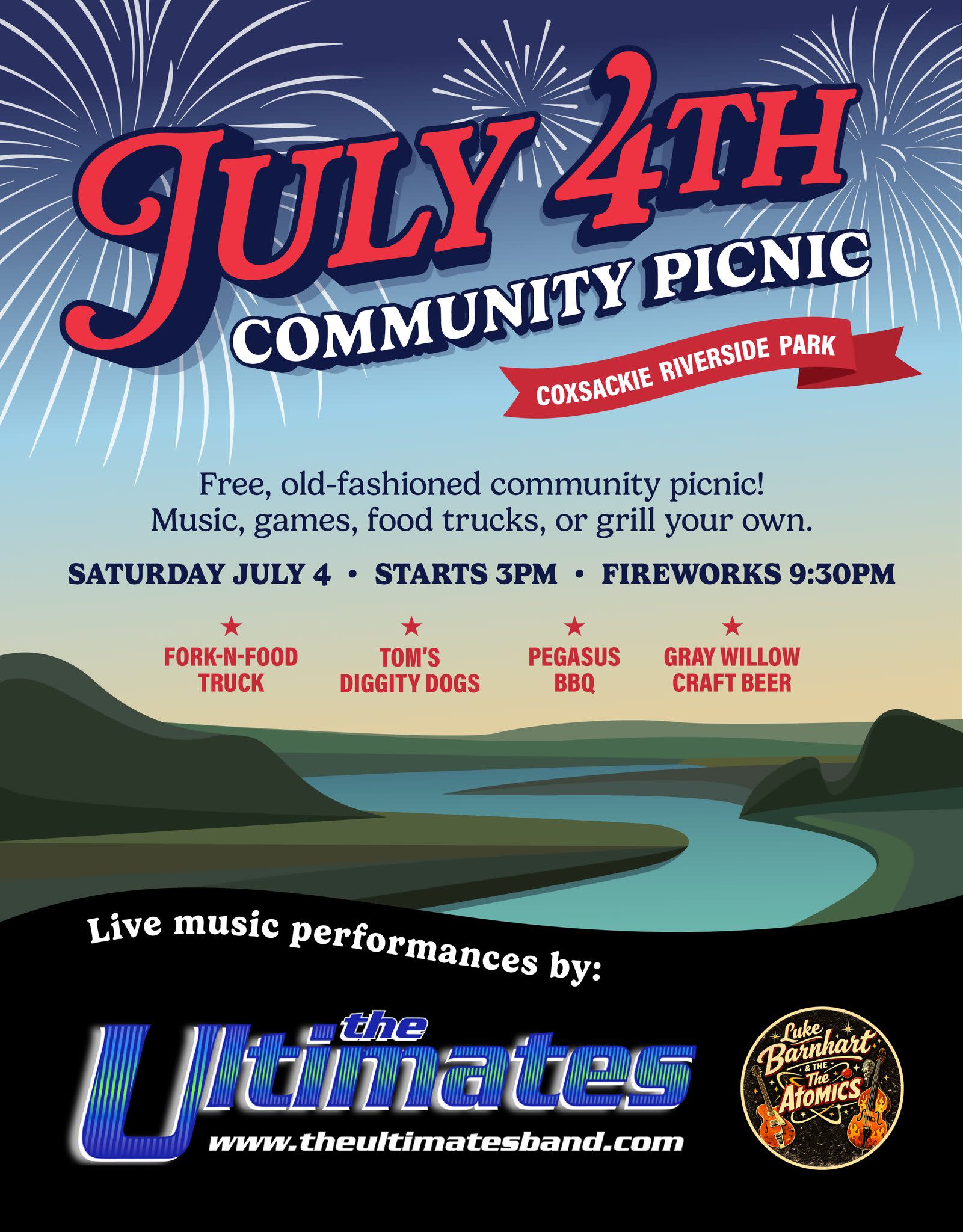 July 4th Community Picnic Day