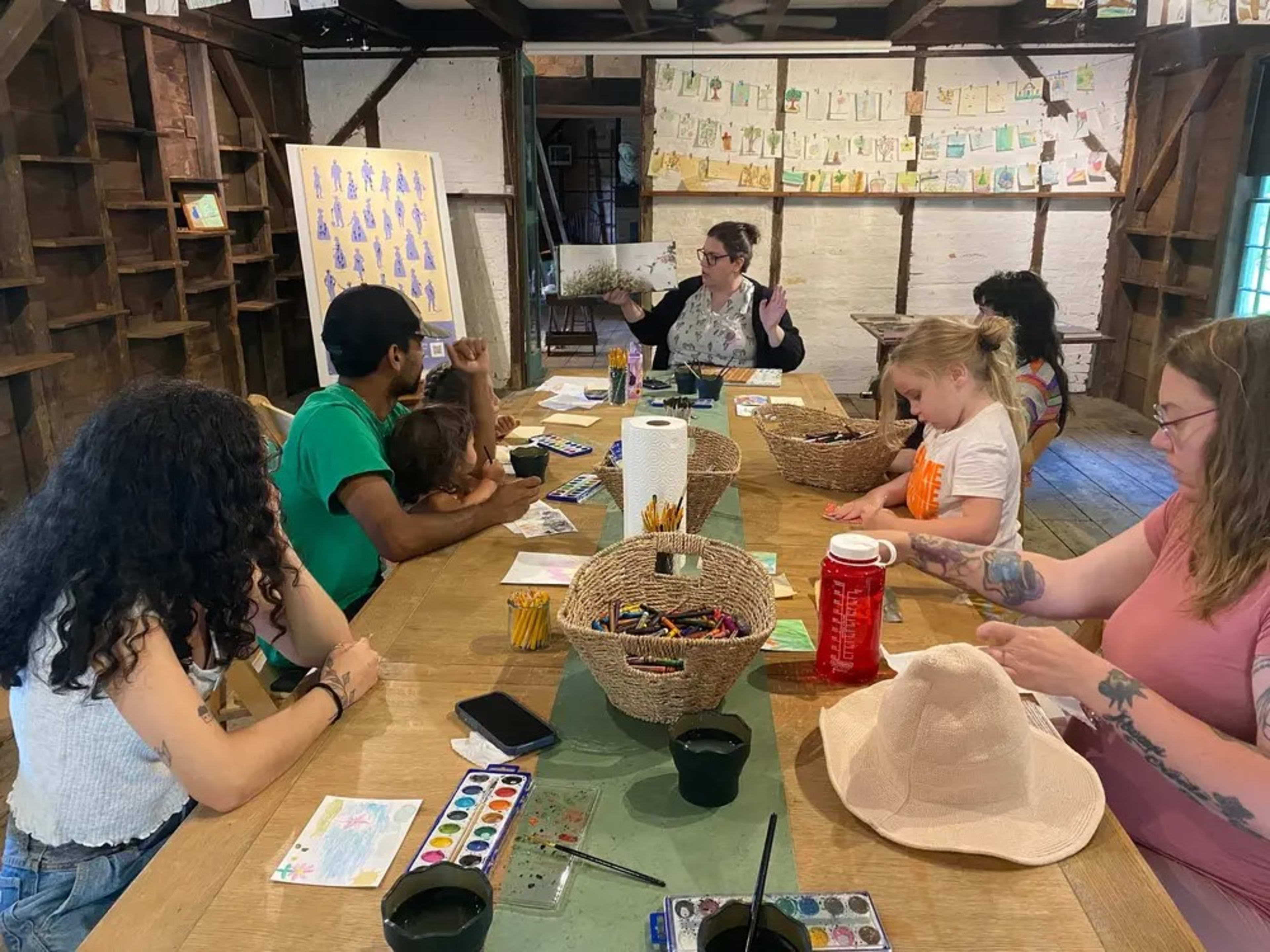 Art & Story Time with the Catskill Public Library