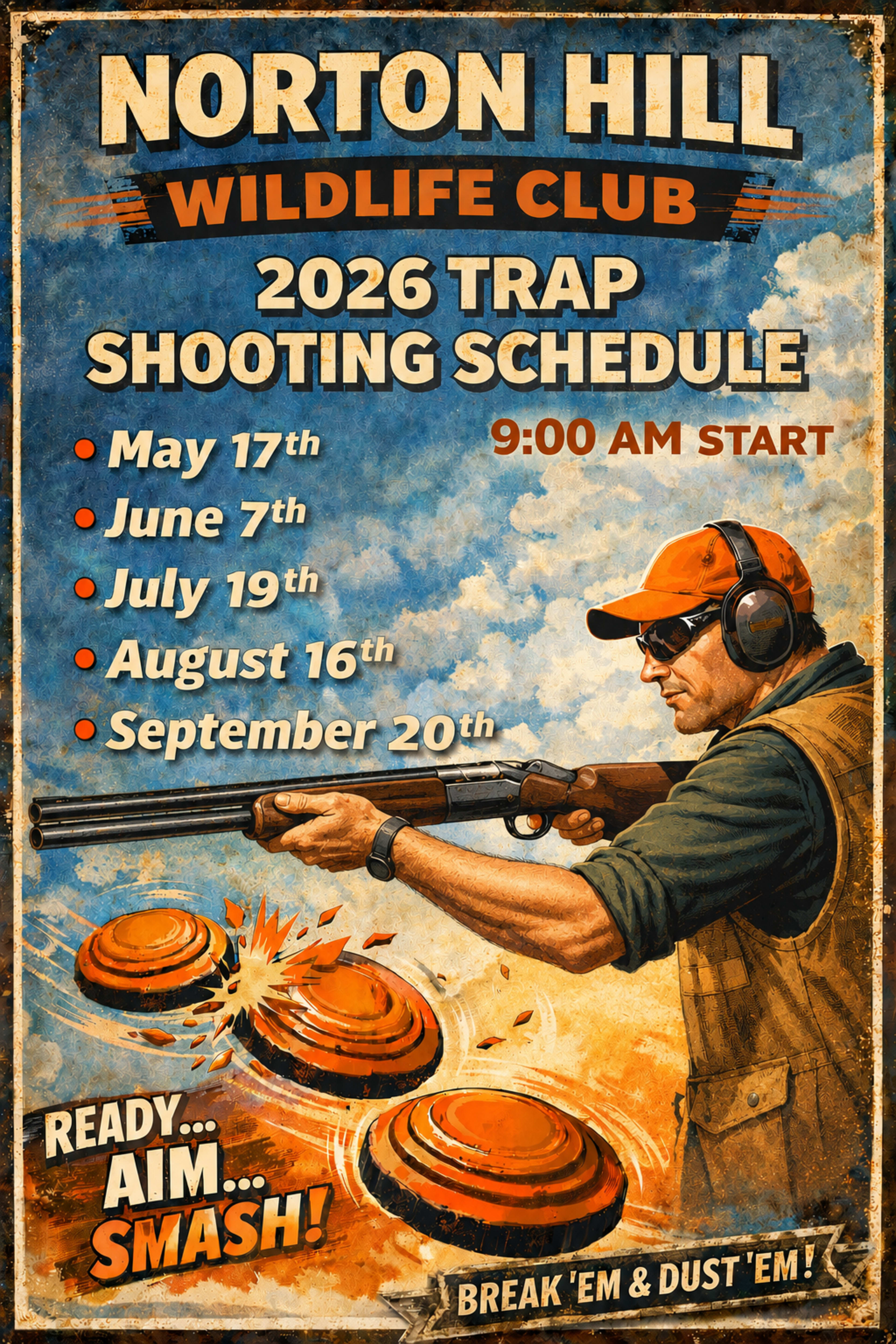 Trap Shooting at Norton Hill Wildlife Club