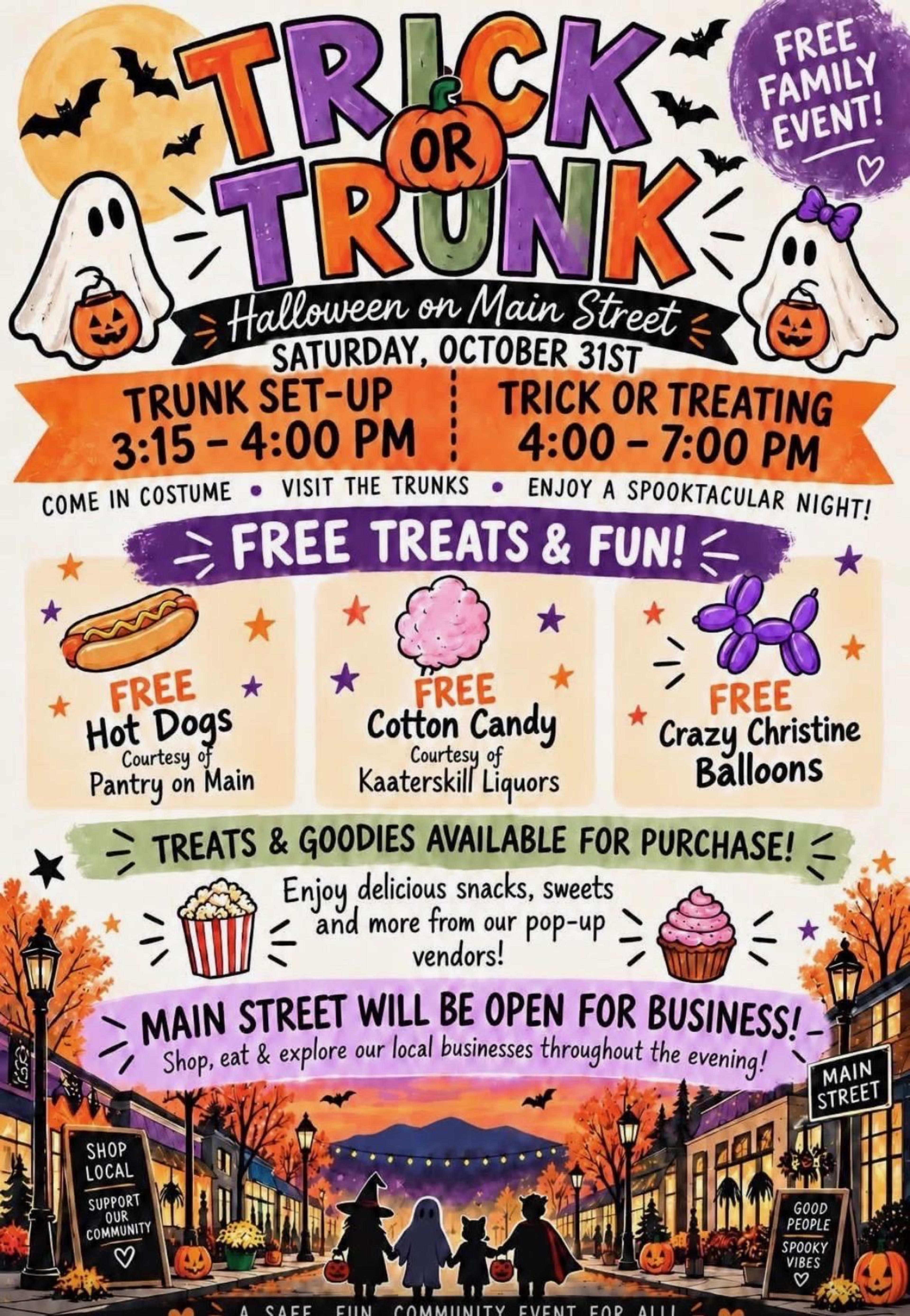 Halloween Spooktacular in Tannersville