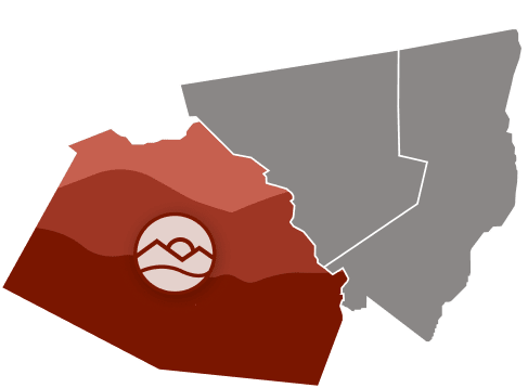 Mountain Region map