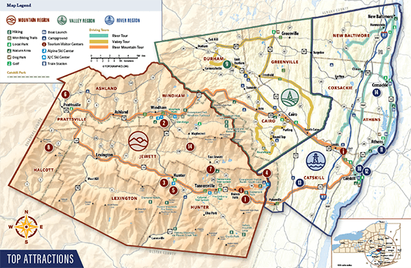 2026 Greene County Vacation Map