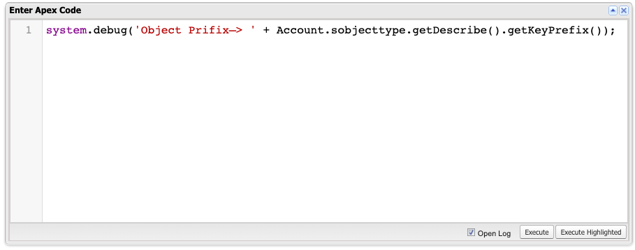 Find Salesforce Object ID prefixes