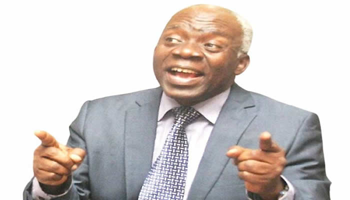 Only Billionaires Can Run For Office Falana Faults Nigerias Political Financing Structure