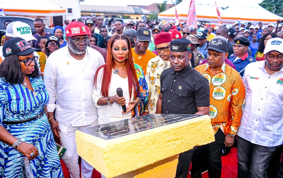 Umo Eno unveils youth development centre in Uruan