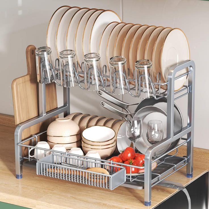 Kitchen Dish Drainer