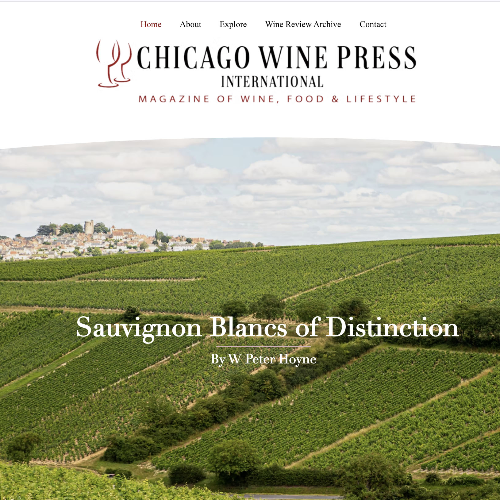 Chicago Wine Press - Magazine of Wine, Food & Lifestyle