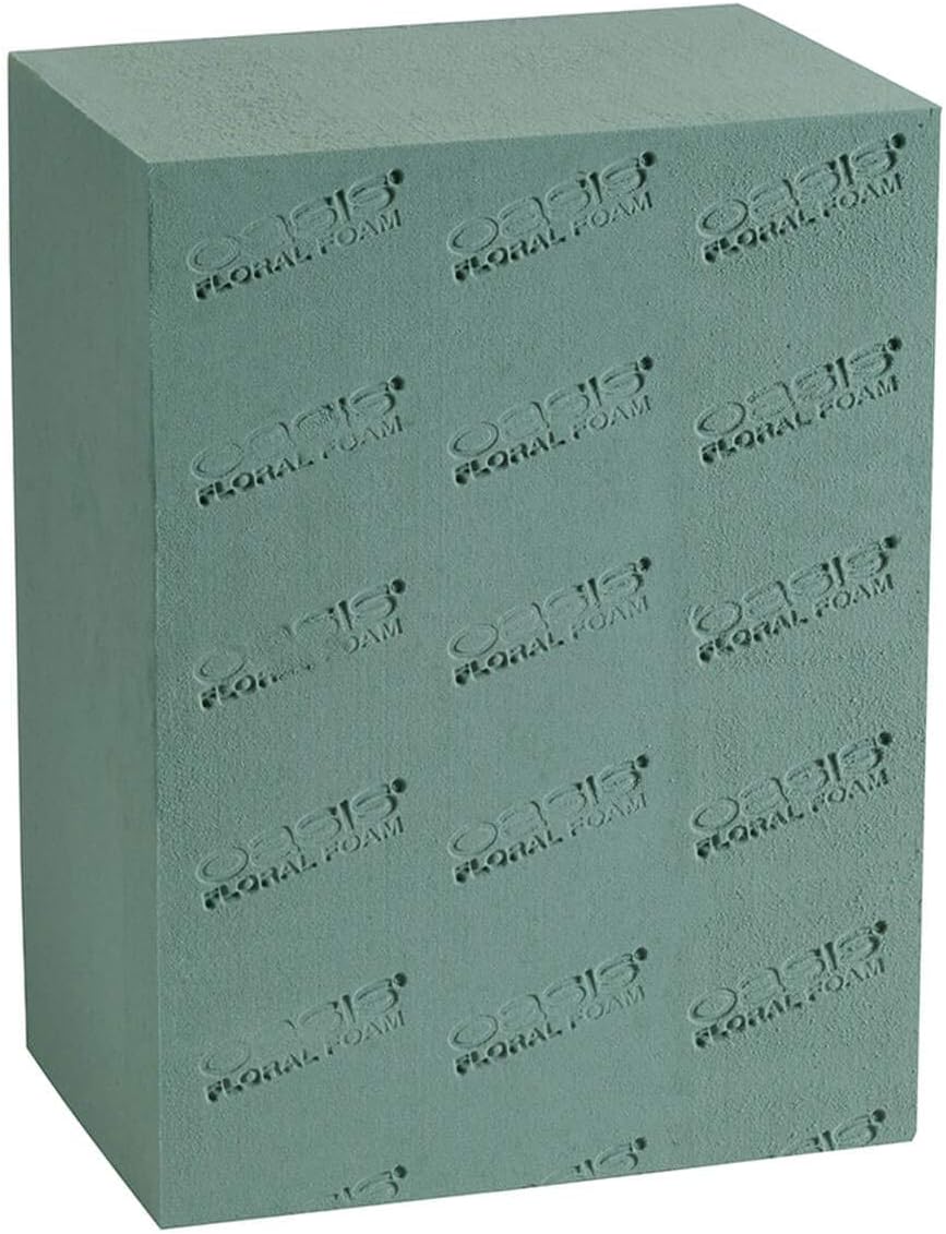 Event Decor Direct Deluxe OASIS Floral Foam Designer Case Blocks, 12 x 9 x 6 Inch, Case of 6