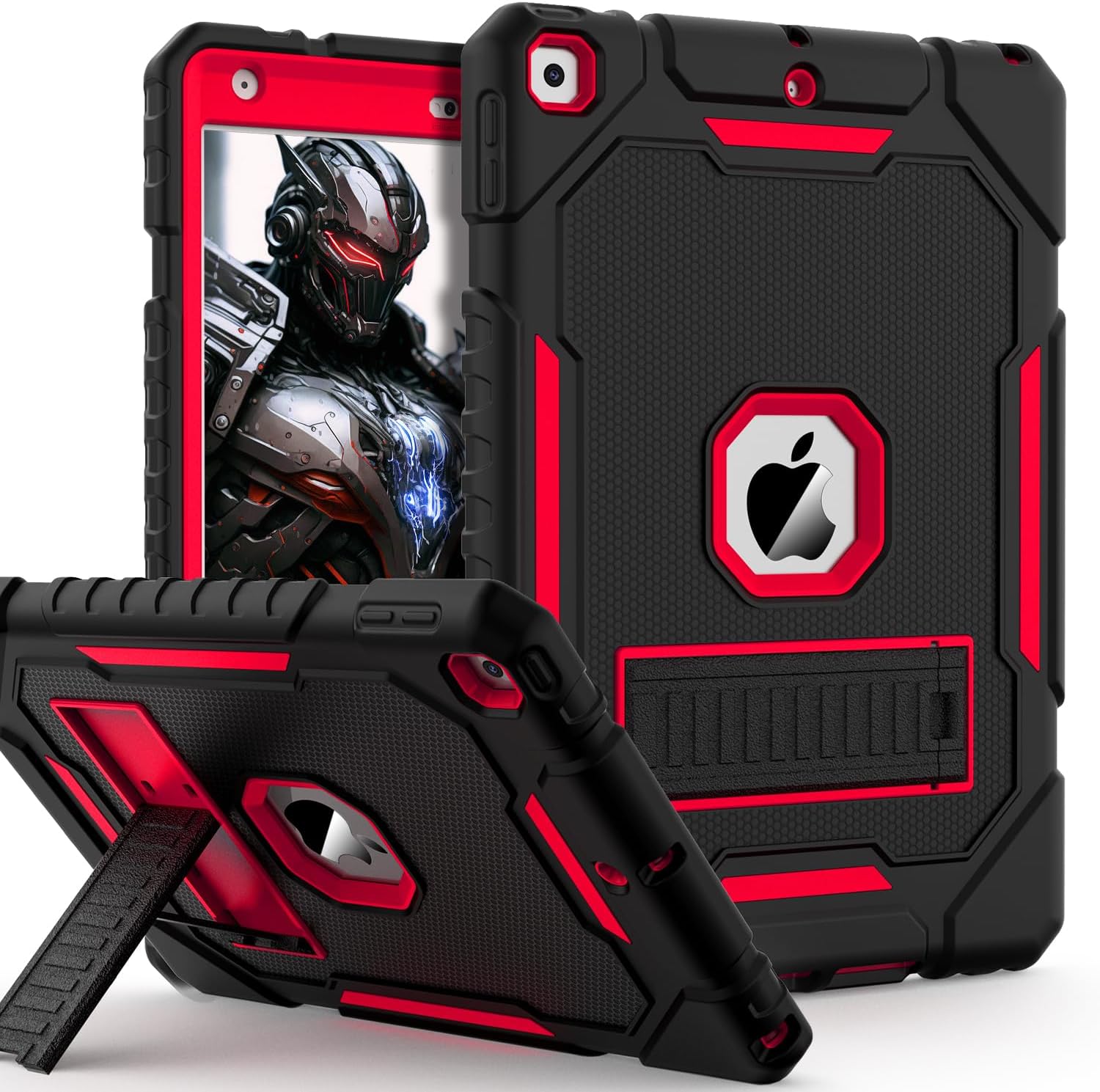ZoneFoker Heavy Duty Rugged Case for iPad 10.2 inch 7th, 8th and 9th Generation