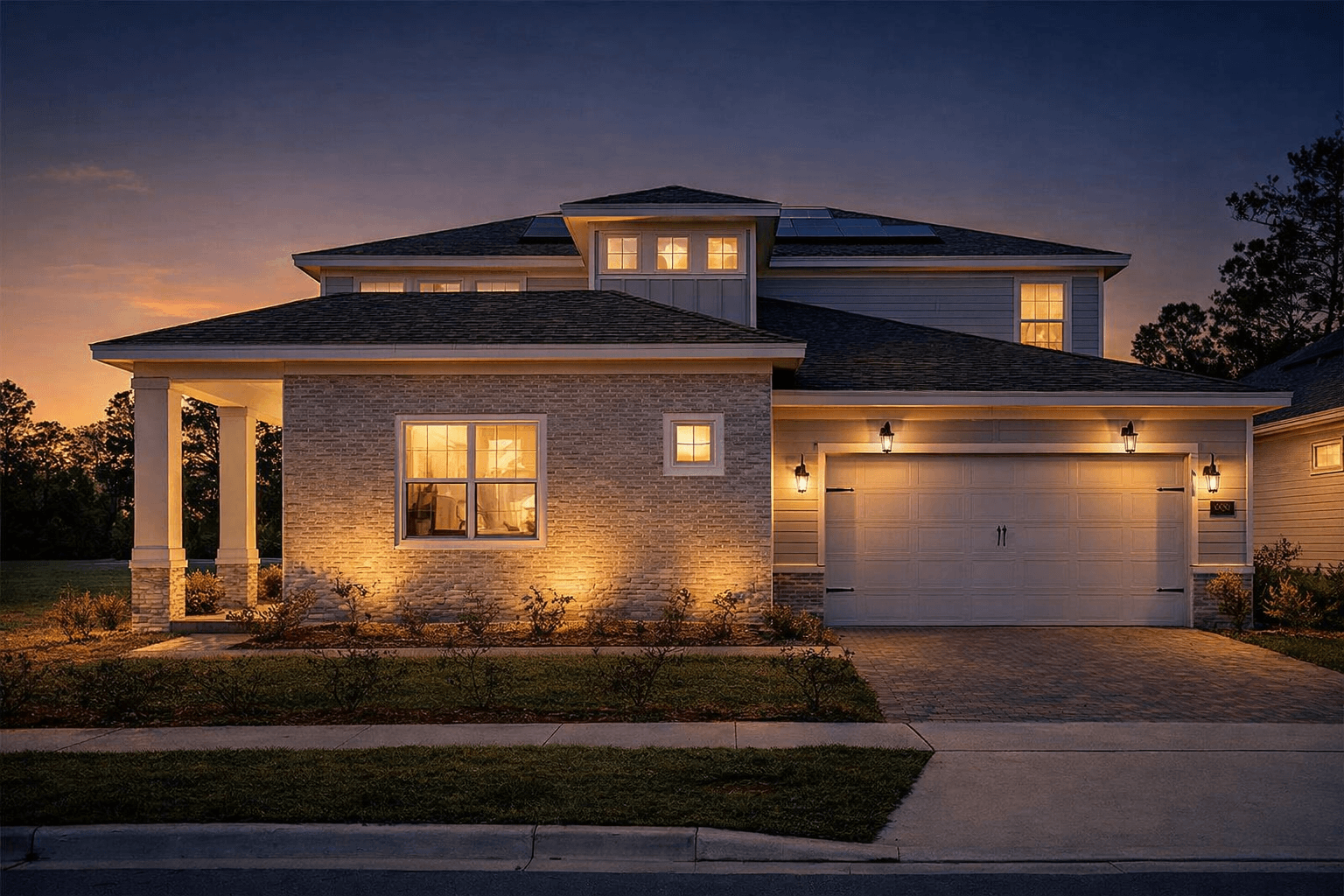 Lake Nona home exterior